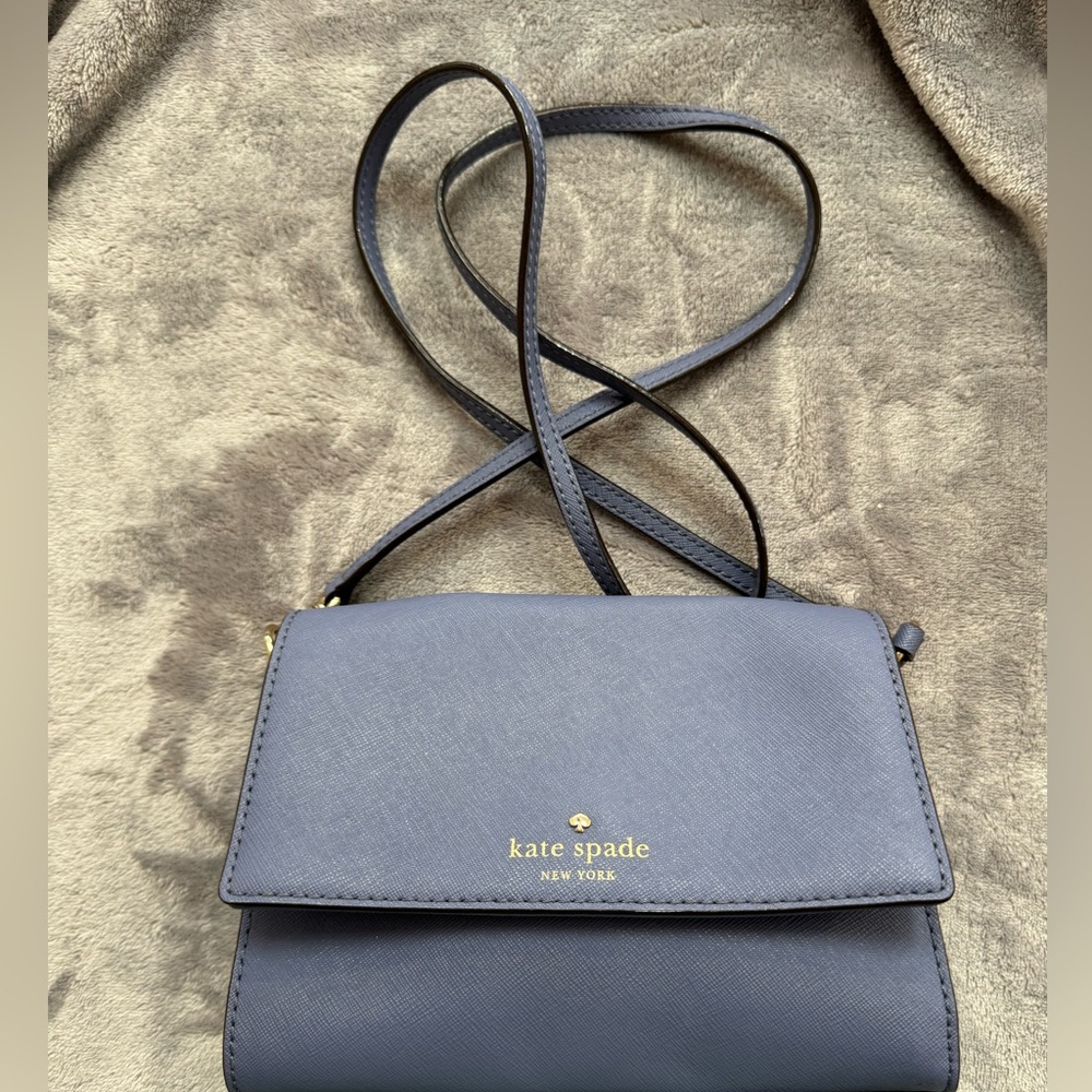 Kate spade crossbody bag , demin/yale blue